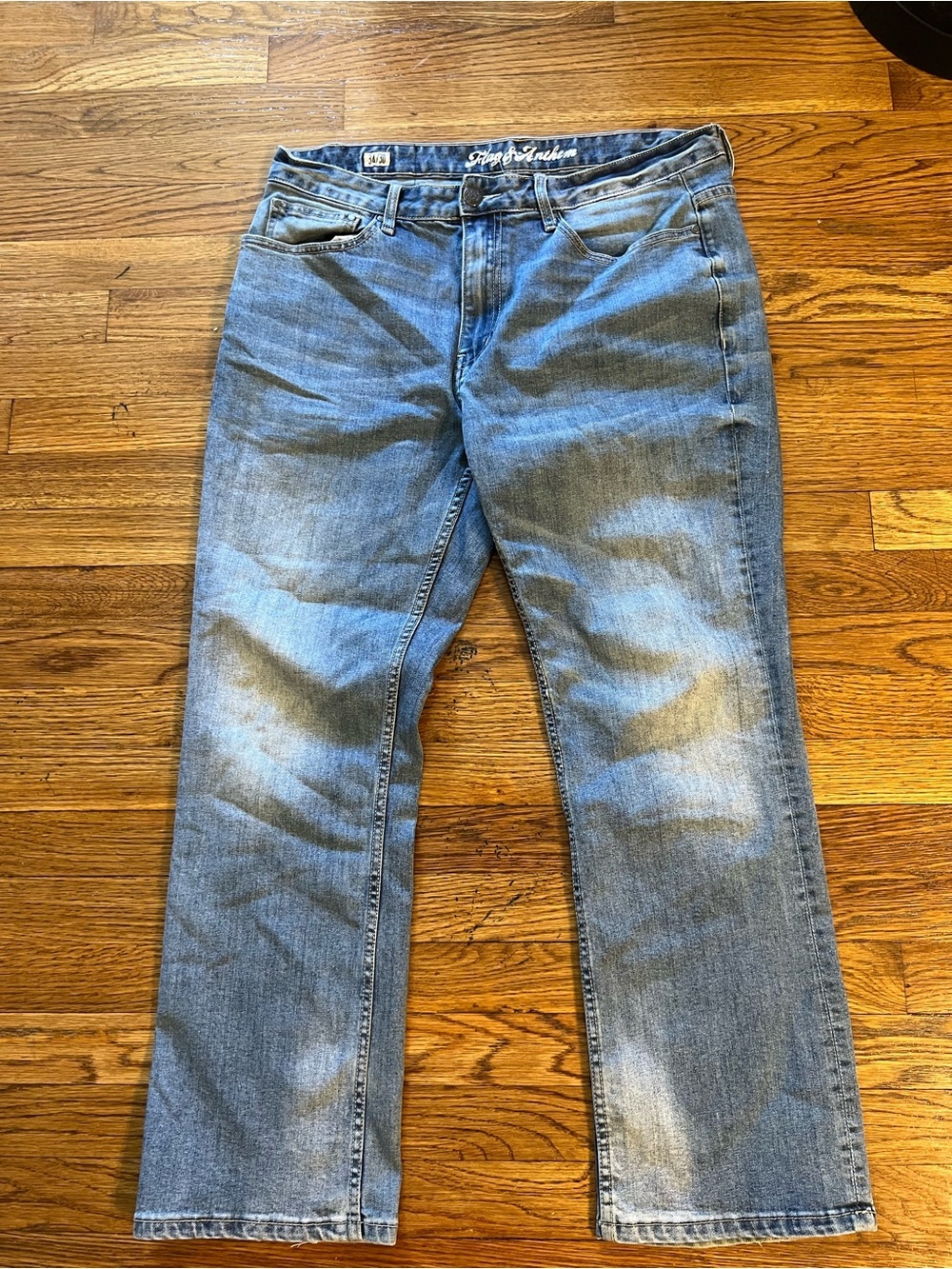Men's Denim Straight Jeans